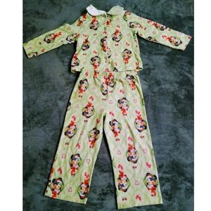 Disney Christmas pajamas size 4